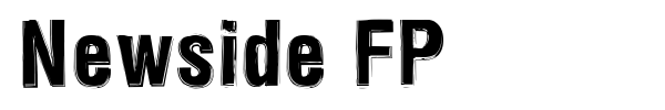 Newside FP font preview